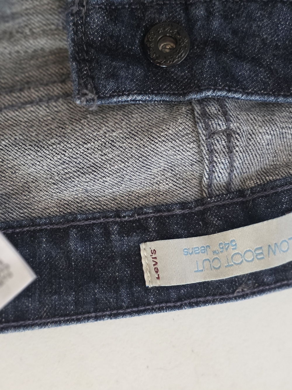 Levi's Denim Jeans Waistband with Logo - Dark Indigo